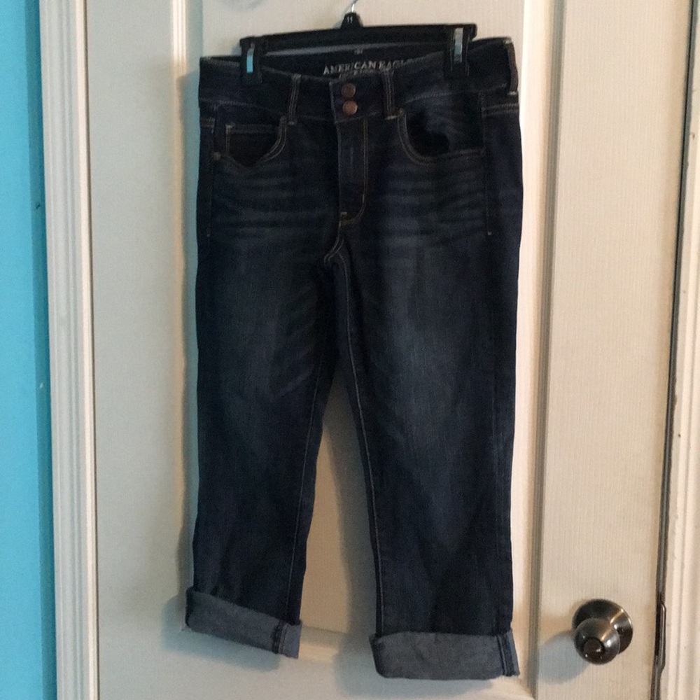 American Eagle crop jeans
